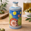 Ceramiczne oliery z Caltagirone, esencja sycylijskiego rzemiosła 500ml