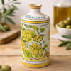 Ceramiczne oliery z Caltagirone, esencja sycylijskiego rzemiosła 500ml